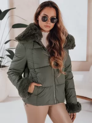 Női kabát DSTREET TY5068 ZÖLD