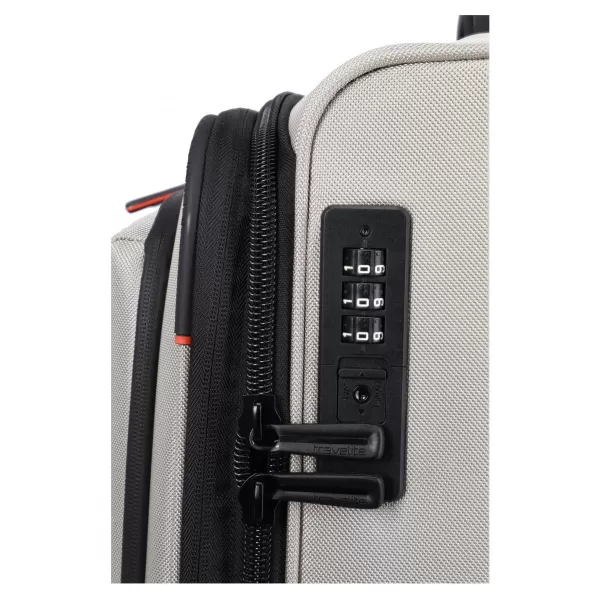  Bőrönd TRAVELITE CROSSLITE 5.0 M FEHÉR HOMOK 