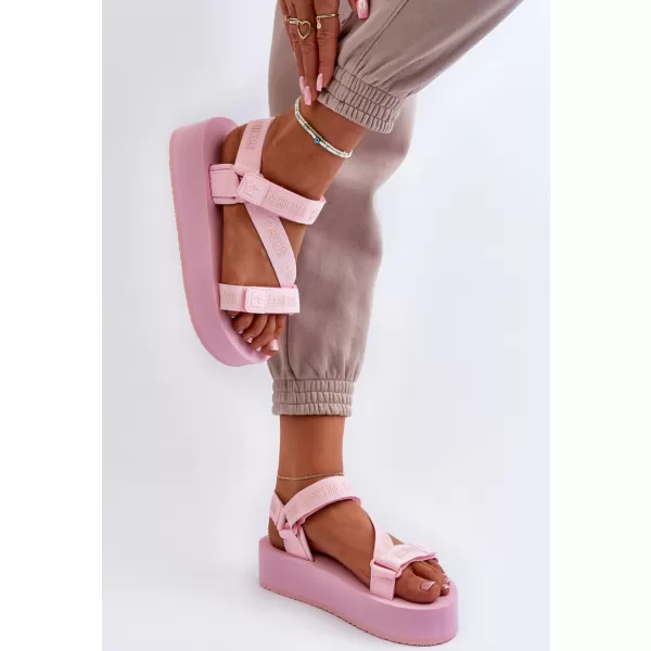  Női platformszandál BIG STAR NN274A041 PINK Big Star Shoes 
