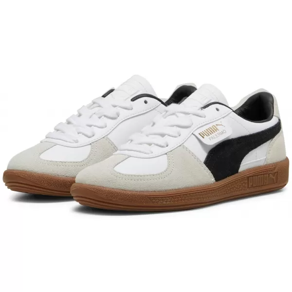  Bébi cipő PUMA PALERMO LTH JR 39727501 PUMA FEHÉR/GŐZSZÜRKE/GUMI 