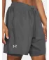 Férfi rövidnadrág UNDER ARMOUR UA LAUNCH 7'' 2-IN-1 SHORTS 1382641-025 SZÜRKE