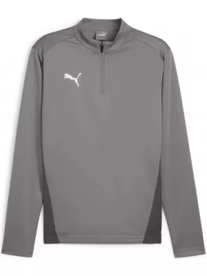 Ing PUMA TEAMGOAL TRAINING 1/4 ZIP TO 658629_13 ÖNTÖTTVAS/FEHÉR/ÁRNYÉKSZÜRKE