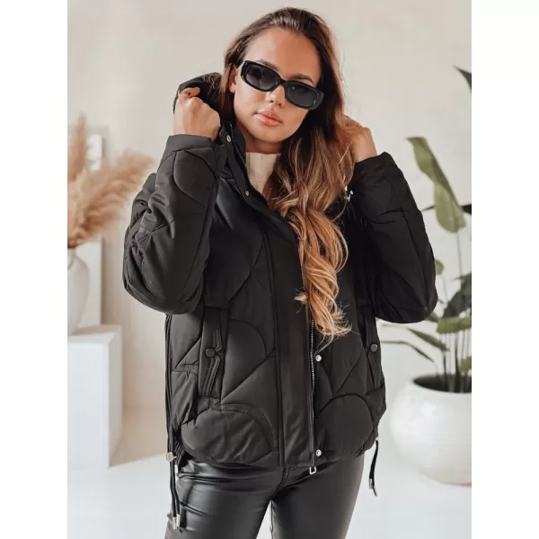  Női kabát DSTREET TY5039 FEKETE 