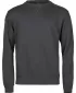 Férfi pulóver TEE JAYS | TJ 5504 SÖTÉTSZÜRKE