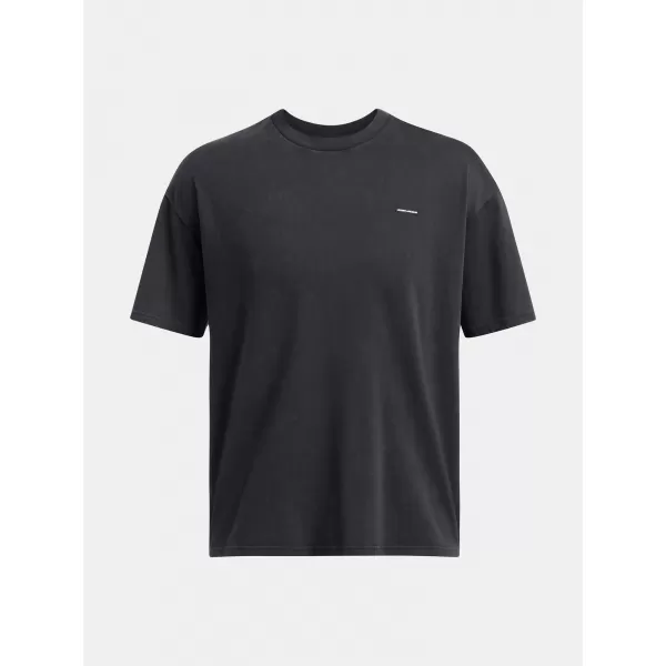  Férfi póló UNDER ARMOUR UA M HW OS LOGO WASH SS 1389147-001 FEKETE 