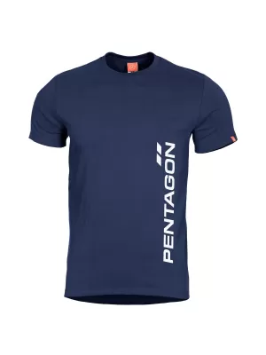 póló PENTAGON VERTICAL K09012 ÉJFÉLKÉK