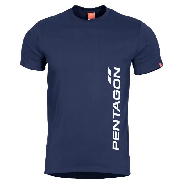  póló PENTAGON VERTICAL K09012 ÉJFÉLKÉK 