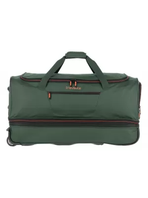 Táska TRAVELITE BASICS WHEELED DUFFLE L SÖTÉTZÖLD