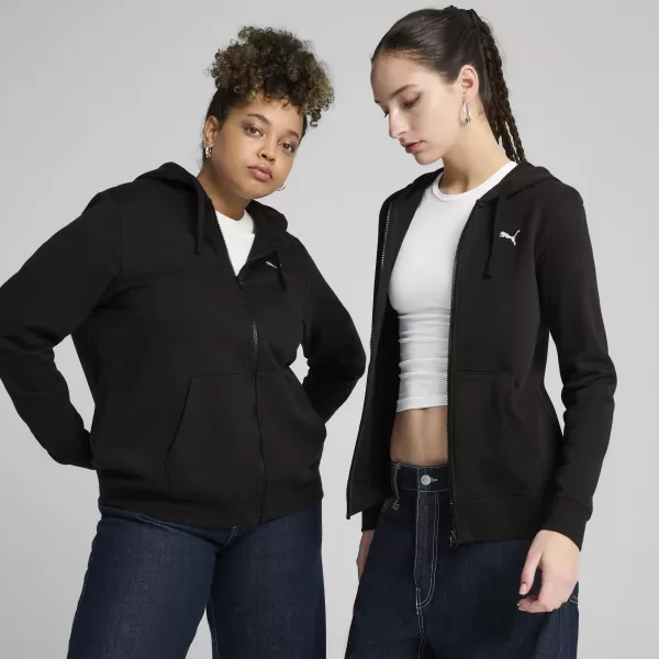  Női kabát PUMA ESS FULL-ZIP HOODIE FL 68240401 PUMA FEKETE 