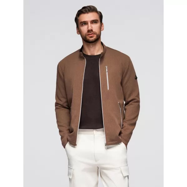  Kabát OMBRE OM-JANP-0229 BARNA 