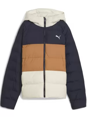 Gyermek dzseki PUMA SYNTHETIC HOODED PUFFER JACKET 68840416 ÚJ HADITENGERÉSZET