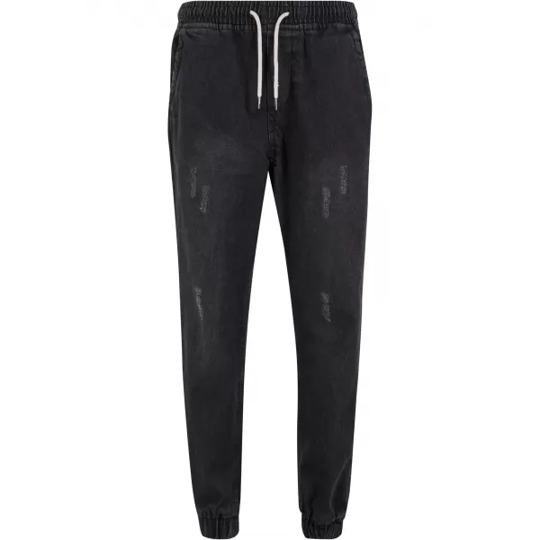  Férfi farmer URBAN CLASSICS TB7296 FEKETÉRE MOSVA 