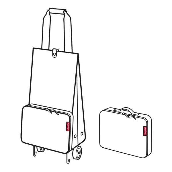  Táska REISENTHEL FOLDABLETROLLEY FEKETE 