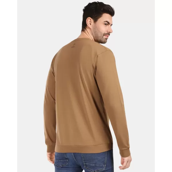  Férfi póló KILPI BASE-M ZM0301KI BARNA 