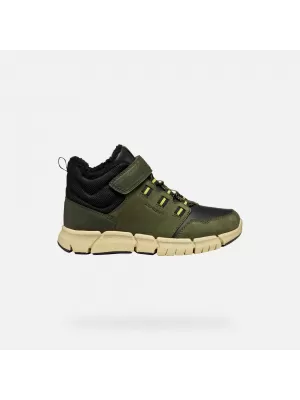 Fiú bokacsizma GEOX FLEXYPER B ABX J949XA032MEC0498 KHAKI