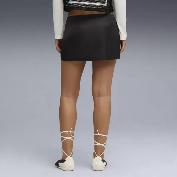  Női szoknya PUMA X ROSÉ MICRO MINI SKIRT 63379801 PUMA FEKETE 
