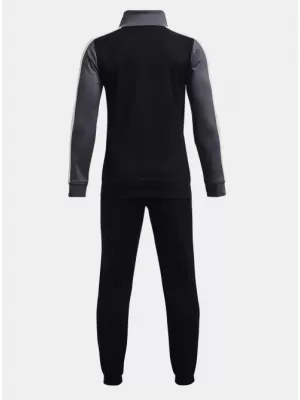 Fiúk készlet UNDER ARMOUR UA RIVAL CB KNIT TRACK SUIT 1373978-044 SZÜRKE