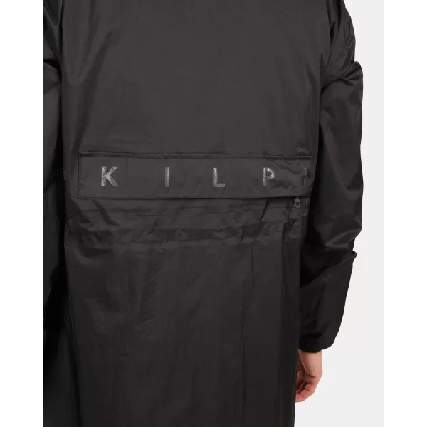  Férfi esőkabát KILPI TEAM RAINCOAT-U ZU0105KI FEKETE 