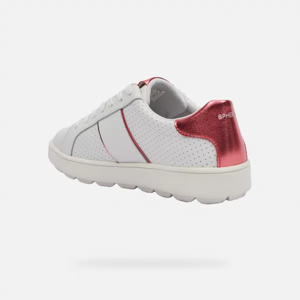  Női tornacipő GEOX SPHERICA ECUB-1 G000835 FEHÉR 