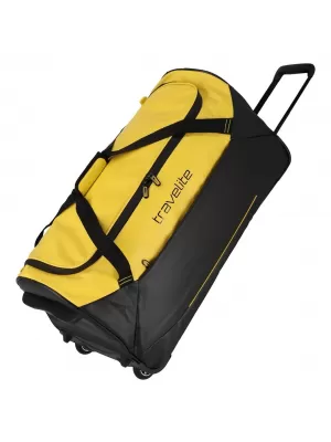 Táska TRAVELITE BASICS TROLLEY TRAVEL BAG FEKETE/SÁRGA