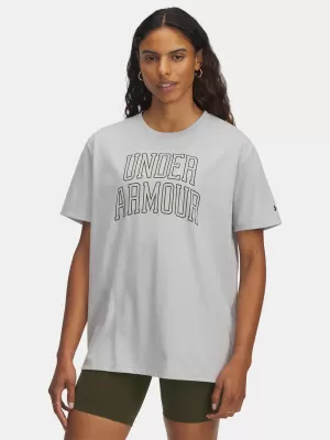Női póló UNDER ARMOUR RIVAL OS CAMPUS TEE 6007883-011 SZÜRKE