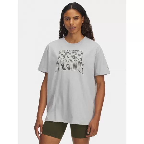  Női póló UNDER ARMOUR RIVAL OS CAMPUS TEE 6007883-011 SZÜRKE 