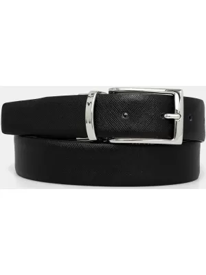 Férfi öv GEOX U35K5AB0076C0630 FEKETE