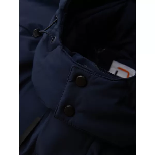  Férfi téli kabát OMBRE OM-JAHP-0306 SÖTÉTKÉK 