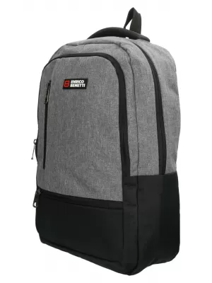 Hátizsák ENRICO BENETTI HAMBURG 15 NOTEBOOK BACKPACK VILÁGOSSZÜRKE