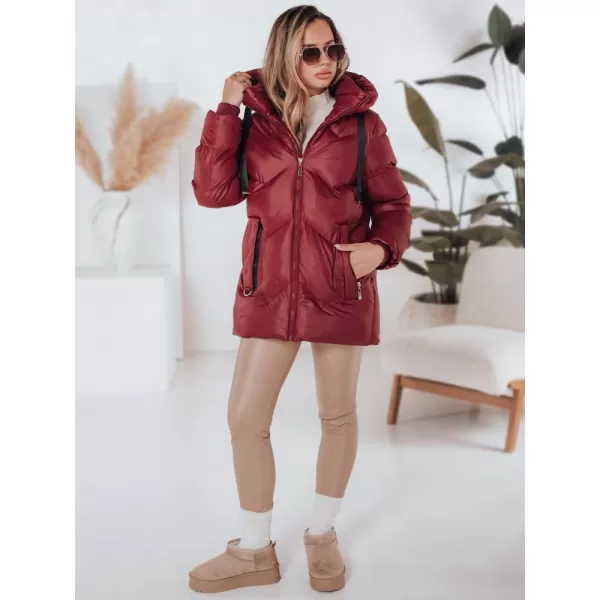  Női kabát DSTREET TY5005 PIROS 