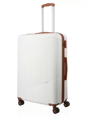 Bőrönd TRAVELITE BALI L FEHÉR/KONYAK