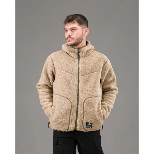  Polár pulóver PENTAGON IANOS SHERPA 2 K09057 KHAKI/RAL7013 