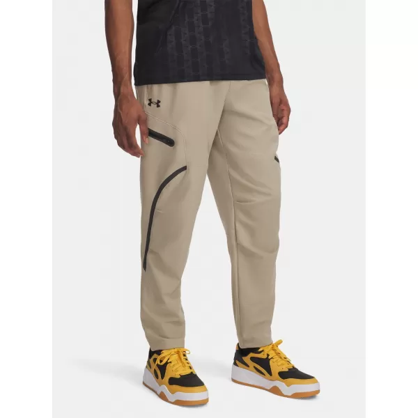  Férfi sportnadrág UNDER ARMOUR UA UNSTOPPABLE CARGO PANT 1390256-299 BARNA 