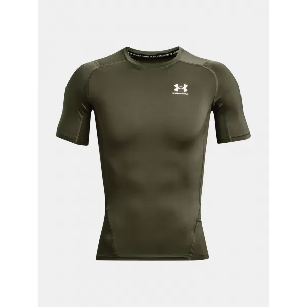  Férfi póló UNDER ARMOUR UA HG ARMOUR COMP SS 1361518-390 ZÖLD 