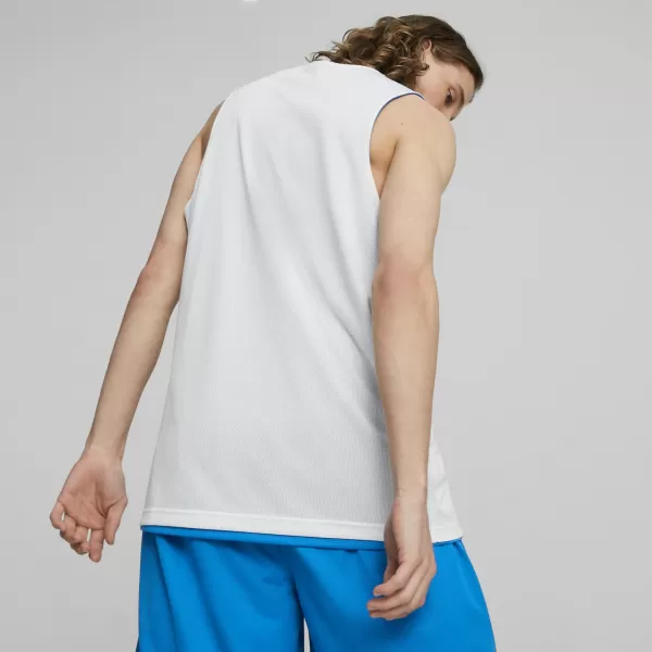  Férfi mez PUMA REVERSIBLE PRACTICE JERSEY 67664005 ELEKTROMOS KÉK LIMONÁDÉ 
