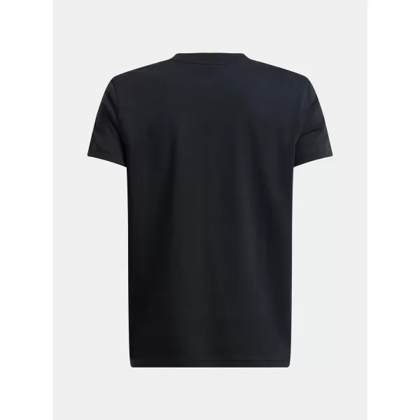  Fiú póló UNDER ARMOUR UA B ICON TAPED SS 6001583-001 FEKETE 