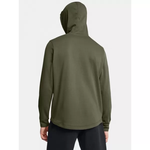  Férfi pulóver UNDER ARMOUR UA RIVAL TERRY LC HD 1370401-390 ZÖLD 