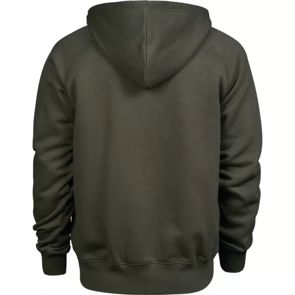  Férfi pulóver TEE JAYS | TJ 5435 SÖTÉT OLAJBOGYÓ 