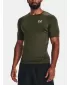 Férfi póló UNDER ARMOUR UA HG ARMOUR COMP SS 1361518-390 ZÖLD