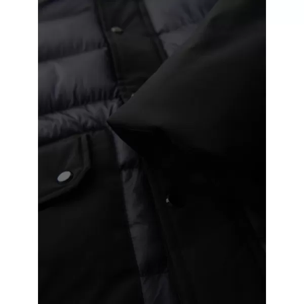  Kabát OMBRE OM-JALJ-0308 FEKETE 