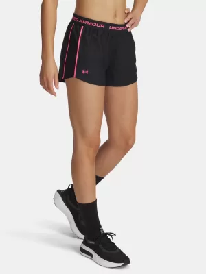 Női rövidnadrág UNDER ARMOUR TECH PLAY UP SHORTS 1389882-003 FEKETE