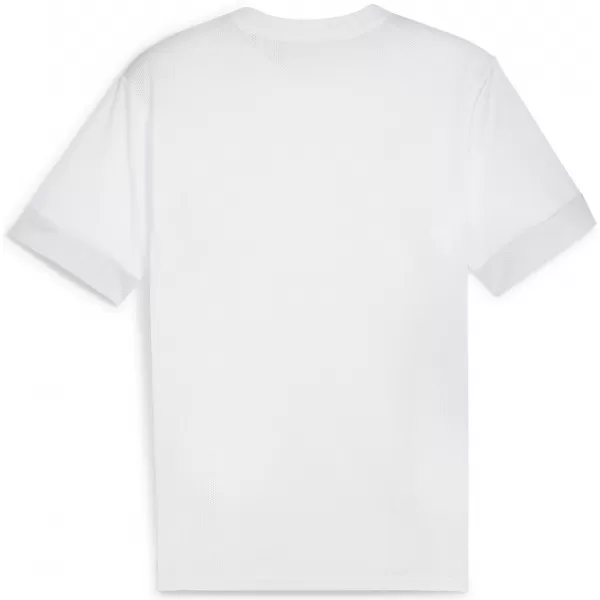 Férfi mez PUMA TEAMGOAL MATCHDAY JERSEY 705747_04 PUMA WHITE/FEKETE/FEATHERGRAY 