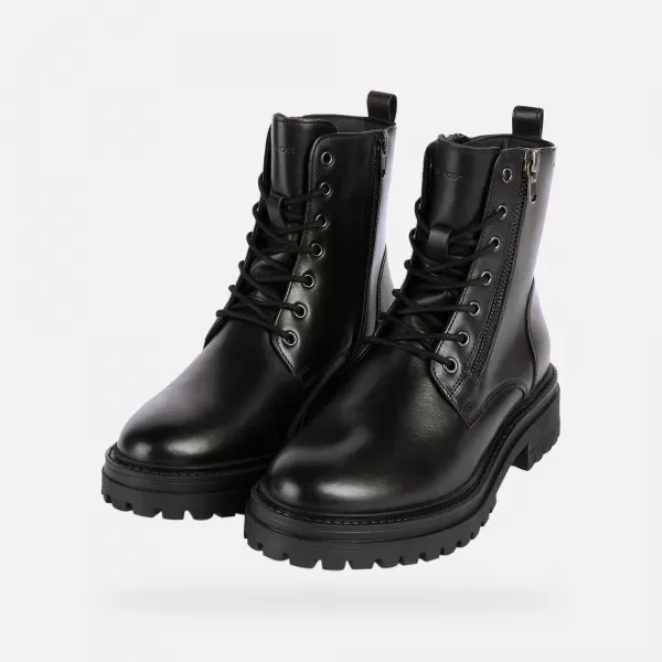  Női cipők GEOX IRIDEA G004094 FEKETE 