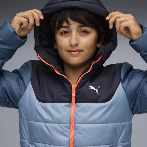  Kabát PUMA ESS HOODED PADDED JACKET 68522634 HŰVÖS KÉK 