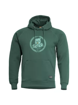 Pulóver PENTAGON PHAETON HOOD SWEATER K09021-LA83 TAVASZI ZÖLD