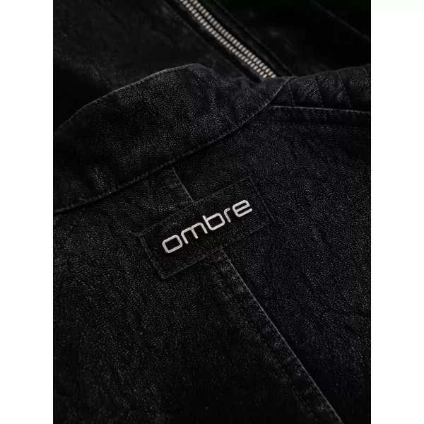 Kabát OMBRE OM-JAFL-0197 FEKETE 