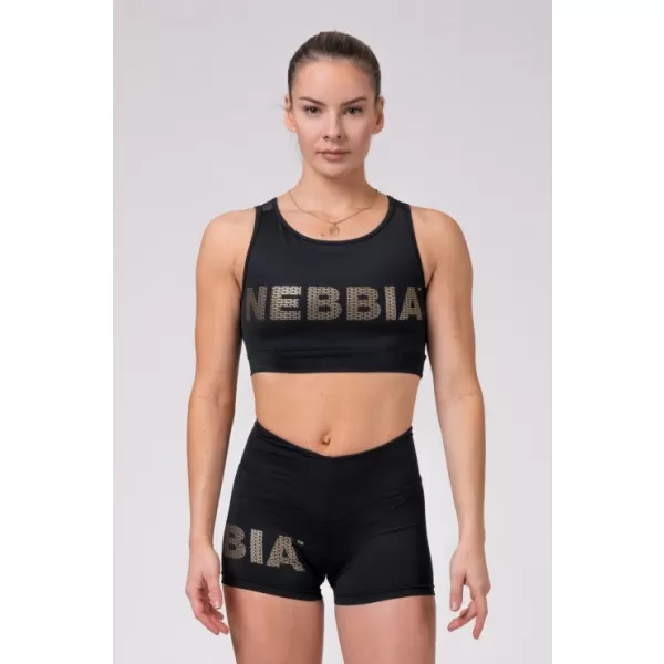  Gold Mesh mini felső 830 BLACK Nebbia 
