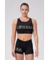 Gold Mesh mini felső 830 BLACK Nebbia
