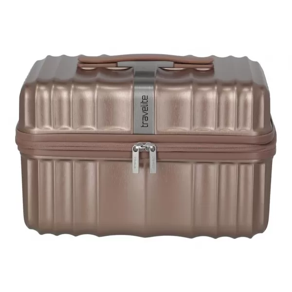  Bőrönd TRAVELITE PAROS BEAUTY CASE CAPPUCCINO 