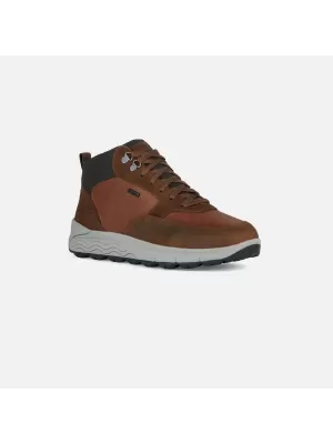 Férfi bokacsizma GEOX SPHERICA 4X4 B ABX BARNA